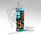 Tumbler: Stained Glass Leopard, Sublimated 20 oz Skinny Tumbler product 3